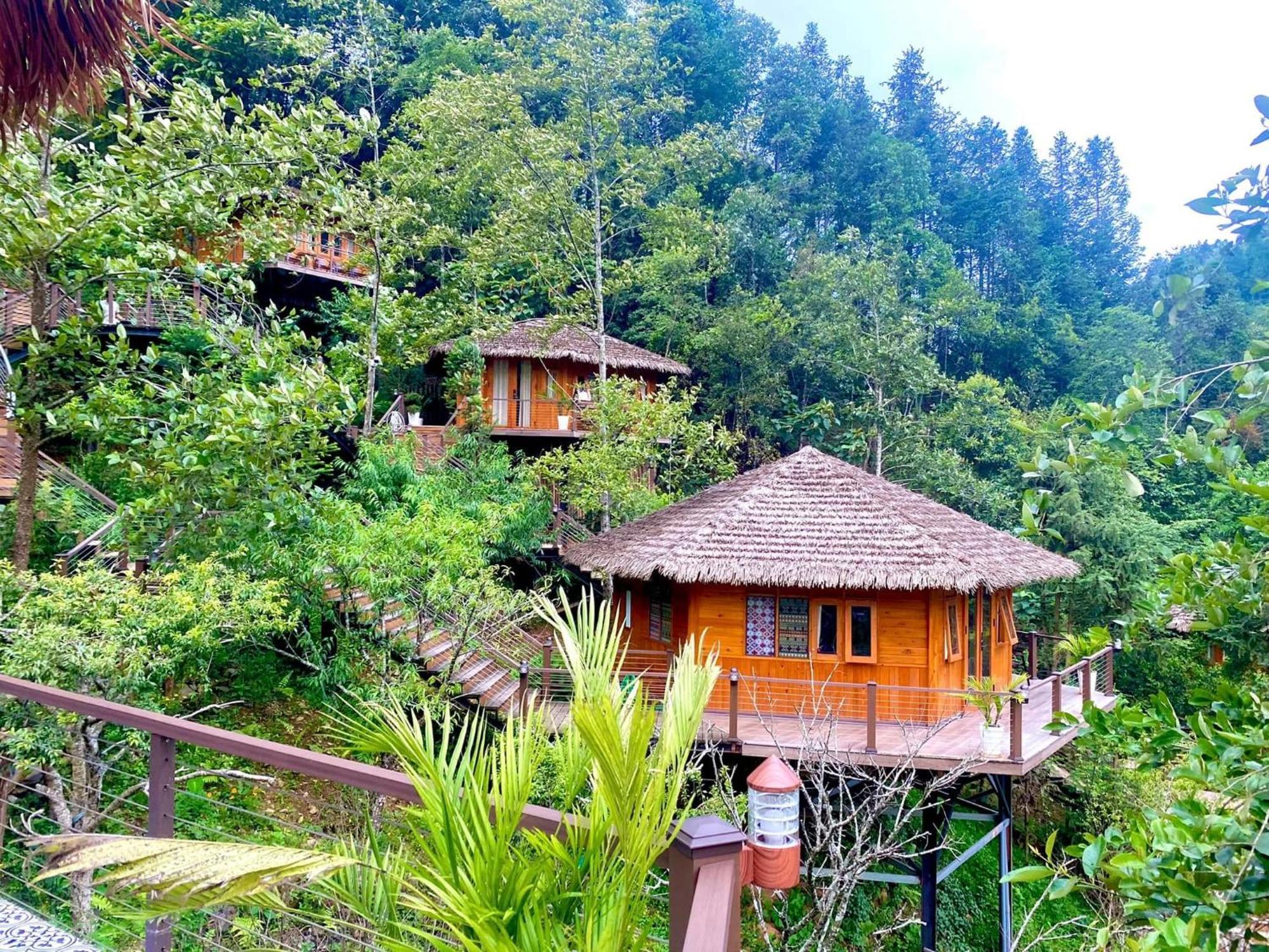 Sinai Bungalow & Hotel Sapa Eksteriør bilde